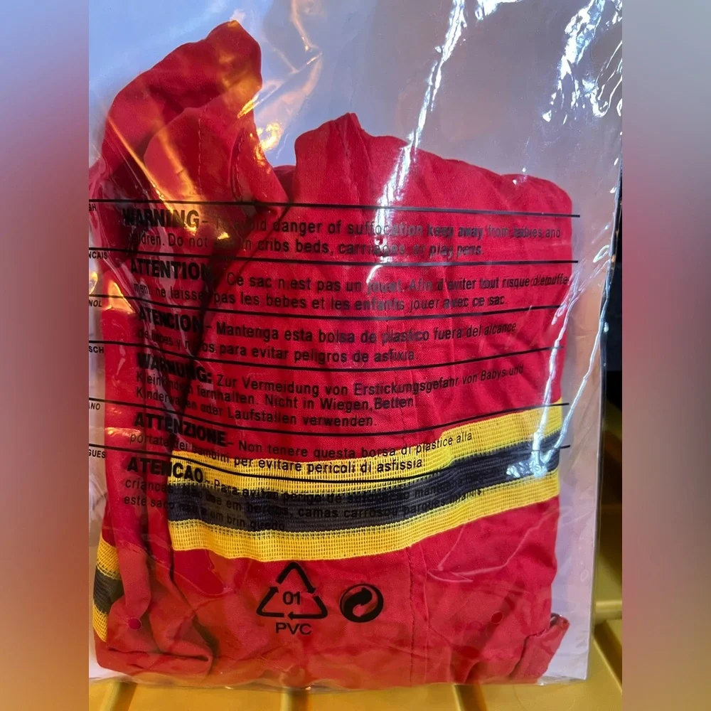 Women's Firefighter Costume - Red Size XL - Picture 2 of 2